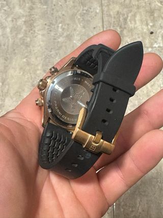 Reloj Pagani Design Cronógrafo Negro/Dorado