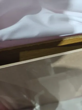 Minicuna rosa casi nueva