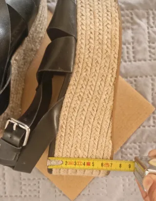 Cuñas altas mujer negras