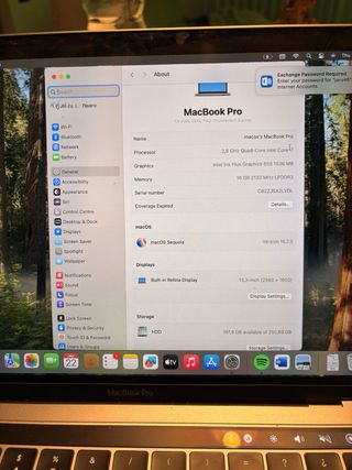 MacBook Pro 13 Touch Bar Plata