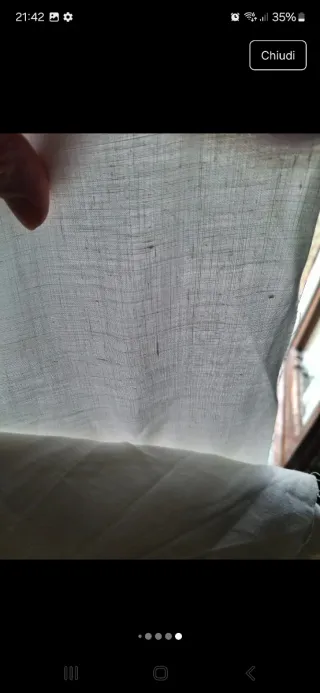 Tessuto in lino Bassetti