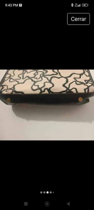 Bolso Tous Beige y Negro