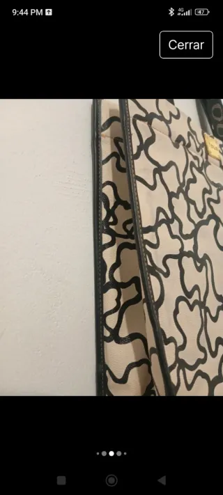 Bolso Tous Beige y Negro