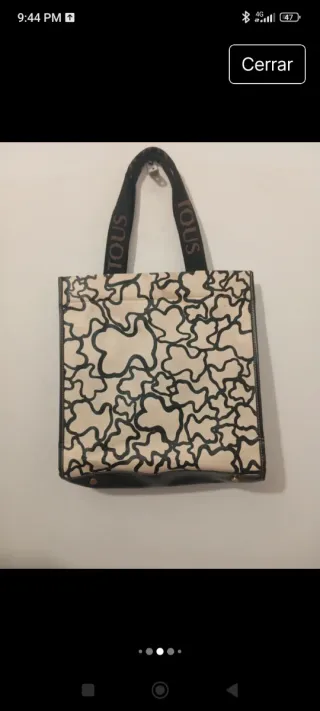 Bolso Tous Beige y Negro