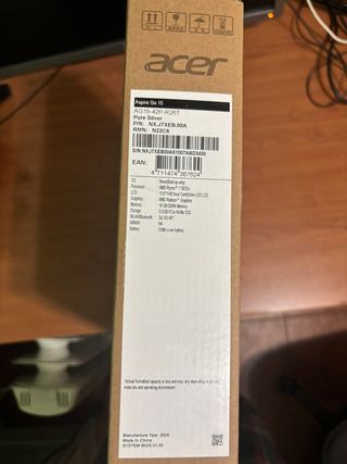 Portatile Acer Aspire Go 15 AG15-42P-R26T Ryzen 7 32 GB RAM