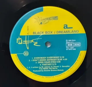 BLACK BOX DISCO VINILO