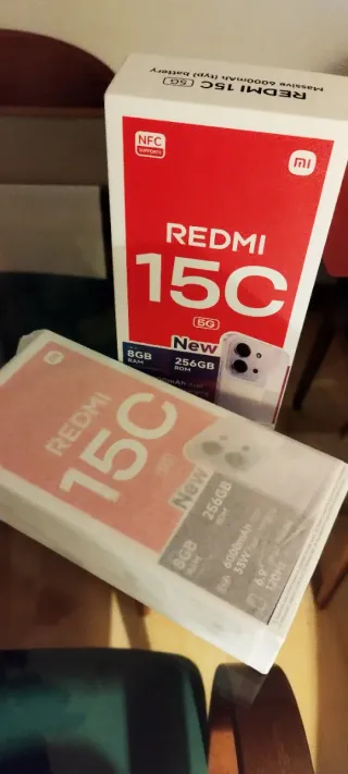 Xiaomi Redmi 15C 5G, 256GB, Negro