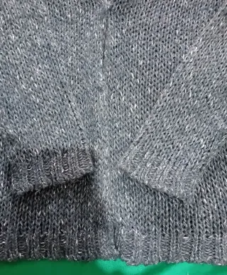 Cardigan Katia L Lana Blu Argento