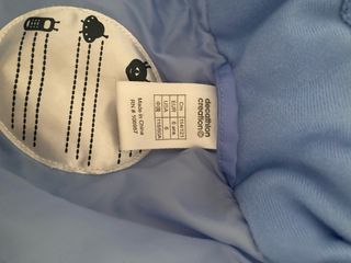 Mono de nieve infantil azul 8 años