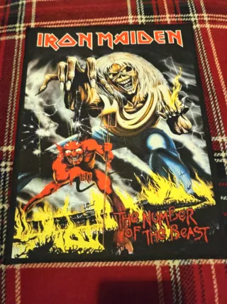 Parche Iron Maiden The Number of the Beast