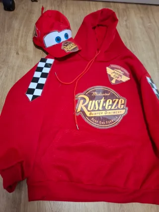 Disfraz Sudadera y Gorra Cars