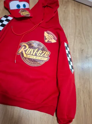 Disfraz Sudadera y Gorra Cars