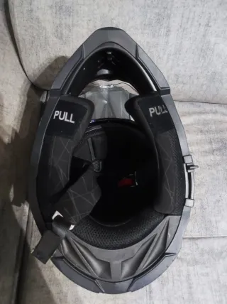 Casco moto trail LS2 MX436, talla S