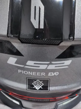 Casco moto trail LS2 MX436, talla S