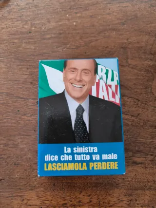 Carte da Poker Forza Italia Berlusconi