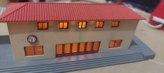 Estación de Tren Ibertren Ref. 721 con luz led.