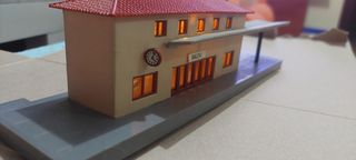 Estación de Tren Ibertren Ref. 721 con luz led.