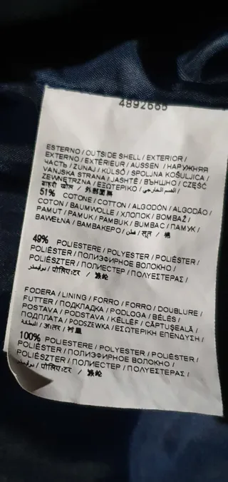 Gilet imbottito uomo taglia XXL