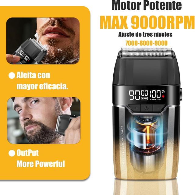 Rasoio VGR V-308 a doppia lama in titanio