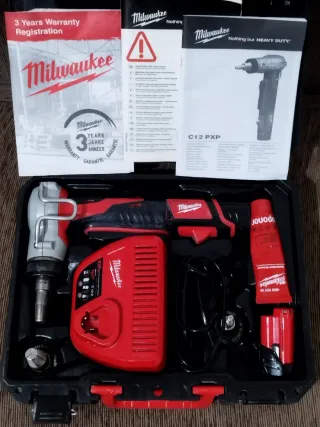 Milwaukee C12 PXP expandidor tuberías Uponor