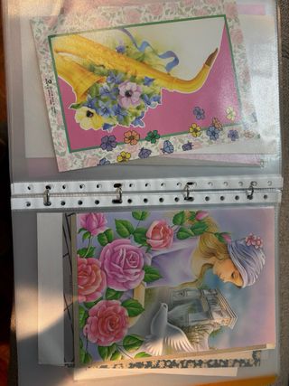 Portadas de hojas perfumadas