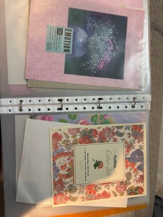 Portadas de hojas perfumadas