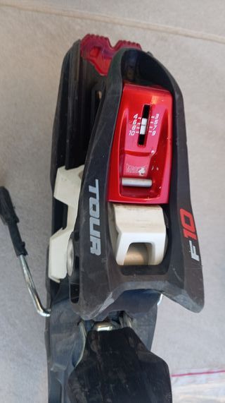 Fijaciones esquí de travesía + cuchillas