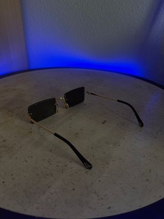 Gafas de sol retro rectangulares