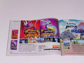 Folleto Nintendo Switch, Leyendas Pokémon Arceus