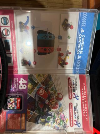 Nintendo Switch Azul y Rojo + Mario Kart 8