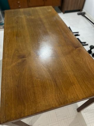 Mesa de escritorio madera vintage