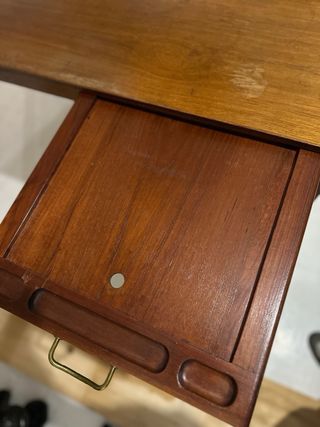 Mesa de escritorio madera vintage