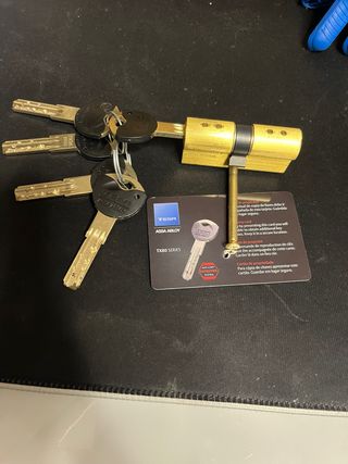 Bombín Tesa TX80 30x30 Latón