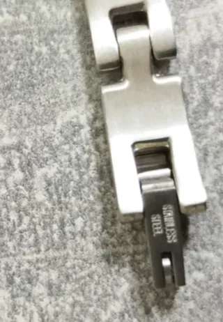 Braccialetto uomo argento