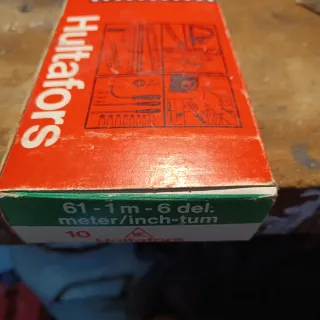 10 Metros plegables de madera Hultafors 61 de 1M