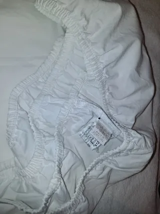 Sábana Bajera Cuna Zara Home 60x120cm