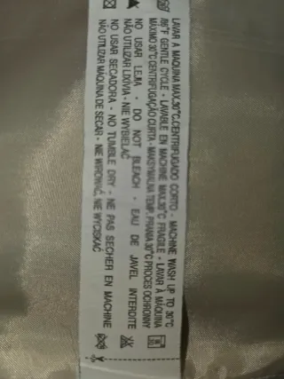 Gabardina Zara Talla L Color Arena