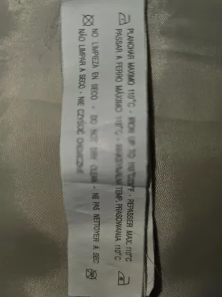 Gabardina Zara Talla L Color Arena