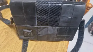 Bolso Desigual Negro con Detalles Multicolor