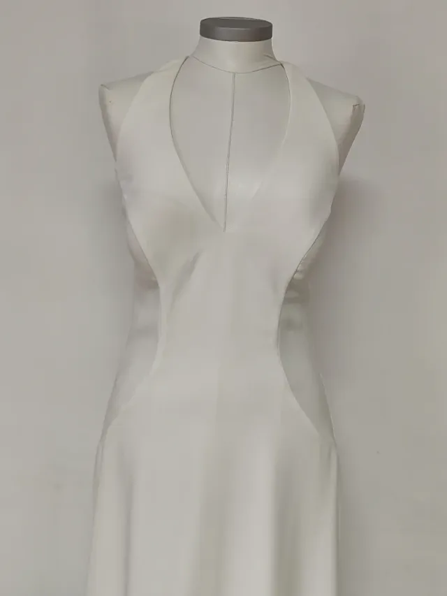 Vestido Novia Rosa Clará Modelo Carla