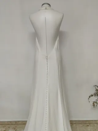 Vestido Novia Rosa Clará Modelo Carla