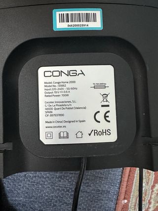 Base Autovaciado Cecotec Conga Home 2000