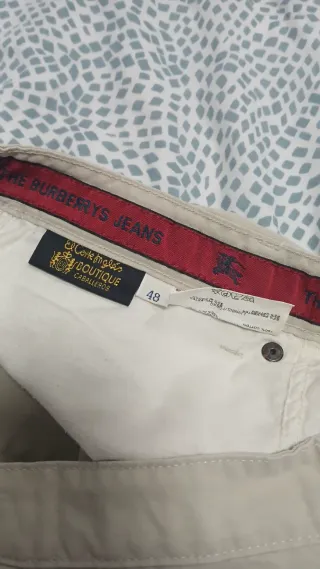 Pantalón Hombre Burberrys Beige