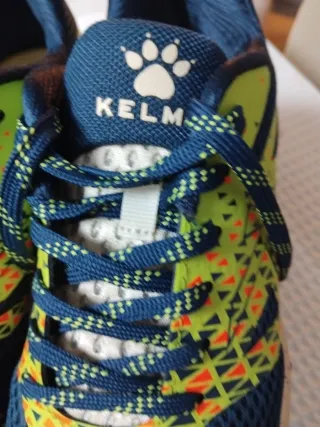 Botines Kelme Azul Multicolor Nuevos