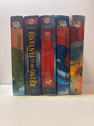 Libros Gerónimo Stilton El Reino de la Fantasía