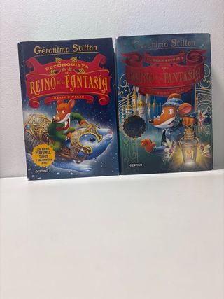 Libros Gerónimo Stilton El Reino de la Fantasía
