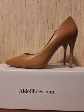 ALDO mod. Durbell Zapatos de Tacón Beige/Marrón