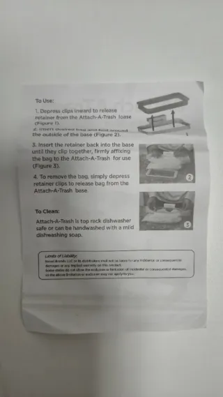 Soporte para Bolsas Attach-A-Trash