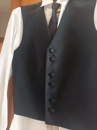 Traje comunión niño azul marino