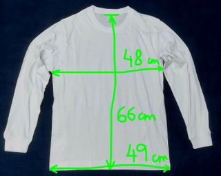 Lote 2 Camisetas Manga Larga Talla M